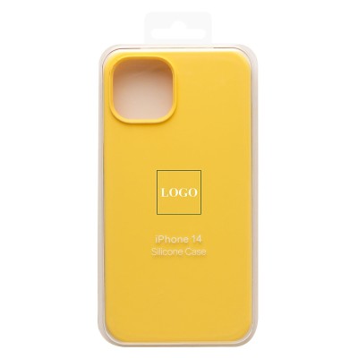 Чехол-накладка для Apple iPhone 14 (Желтый) ORG Soft Touch Чехол-накладка для Apple iPhone 14 (Желтый) ORG Soft Touch