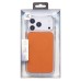 Чехол-накладка для Apple iPhone 17 Pro Max (Оранжевый/Прозрачный) SM046 SafeMag Чехол-накладка для Apple iPhone 17 Pro Max (Оранжевый/Прозрачный) SM046 SafeMag