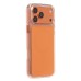 Чехол-накладка для Apple iPhone 17 Pro Max (Оранжевый/Прозрачный) SM046 SafeMag Чехол-накладка для Apple iPhone 17 Pro Max (Оранжевый/Прозрачный) SM046 SafeMag