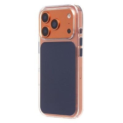 Чехол-накладка для Apple iPhone 17 Pro (Темно-синий/Прозрачный) SM046 SafeMag Чехол-накладка для Apple iPhone 17 Pro (Темно-синий/Прозрачный) SM046 SafeMag