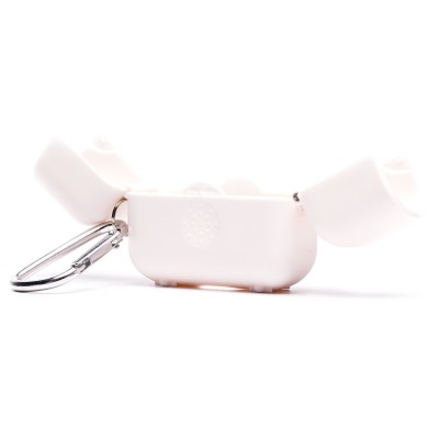 Чехол для кейса Apple AirPods (3-го поколения) (Белый) PCP03 Чехол для кейса Apple AirPods (3-го поколения) (Белый) PCP03