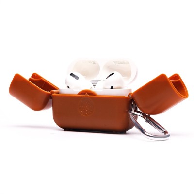 Чехол для кейса Apple AirPods Pro (Коричневый) PCP03