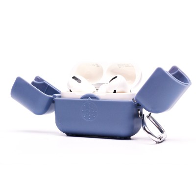 Чехол для кейса Apple AirPods Pro (Светло-синий) PCP03