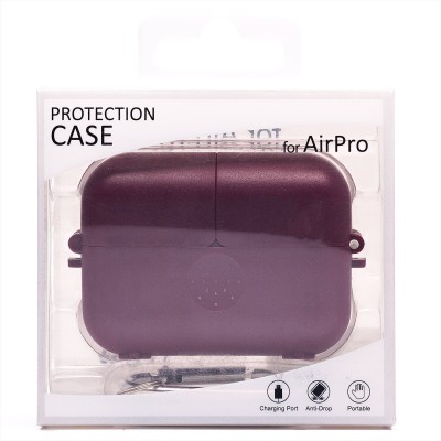 Чехол для кейса Apple AirPods Pro (Фиолетовый) PCP03