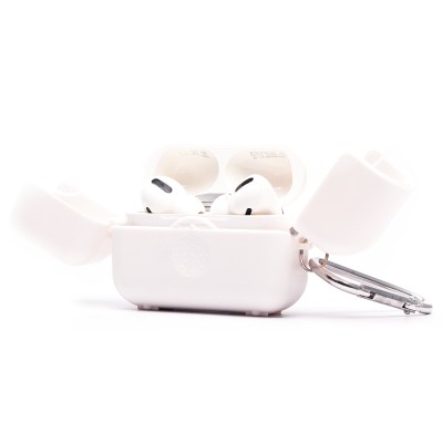 Чехол для кейса Apple AirPods Pro (Белый) PCP03