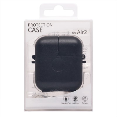 Чехол для кейса Apple AirPods (Черный) PCP03