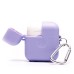 Чехол для кейса Apple AirPods 2 (Светло-фиолетовый) PCP03