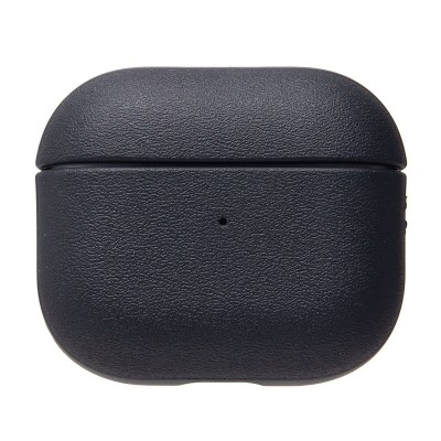 Чехол для кейса Apple AirPods (3-го поколения) экокожа (Черный) PCP12