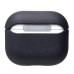 Чехол для кейса Apple AirPods (3-го поколения) экокожа (Черный) PCP12