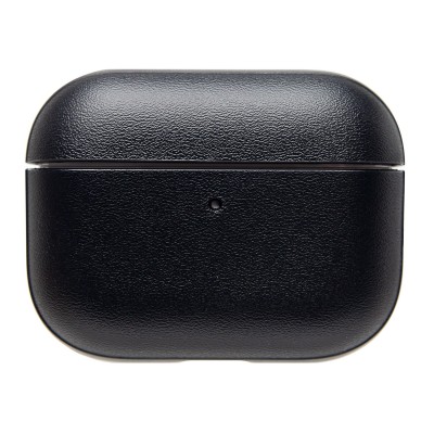 Чехол для кейса Apple AirPods Pro 3 экокожа (Черный) PCP12