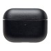 Чехол для кейса Apple AirPods Pro 3 экокожа (Черный) PCP12