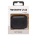 Чехол для кейса Apple AirPods Pro 3 экокожа (Черный) PCP12