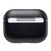 Чехол для кейса Apple AirPods Pro 3 экокожа (Черный) PCP12