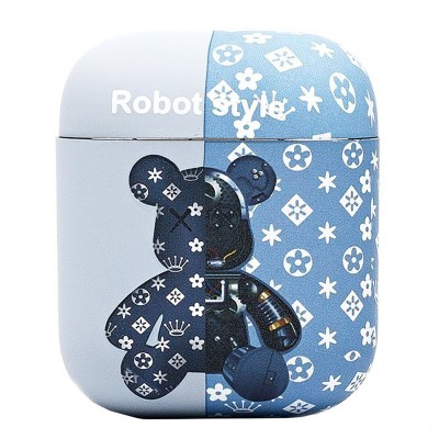 Чехол для кейса Apple AirPods (Синий) SCP19 Чехол для кейса Apple AirPods (Синий) SCP19
