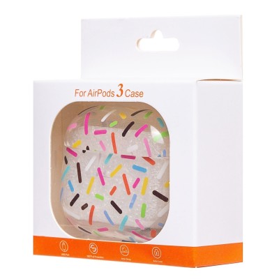 Чехол для кейса Apple AirPods (3-го поколения) (Прозрачный) SCP21