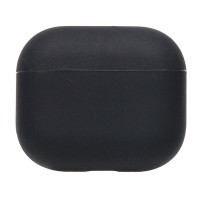 Чехол для кейса Apple AirPods (3-го поколения) (Черный) Soft touch