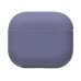 Чехол для кейса Apple AirPods (3-го поколения) (Лавандово-серый) Soft touch