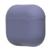 Чехол для кейса Apple AirPods (3-го поколения) (Лавандово-серый) Soft touch