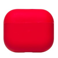 Чехол для кейса Apple AirPods (3-го поколения) (Красный) Soft touch