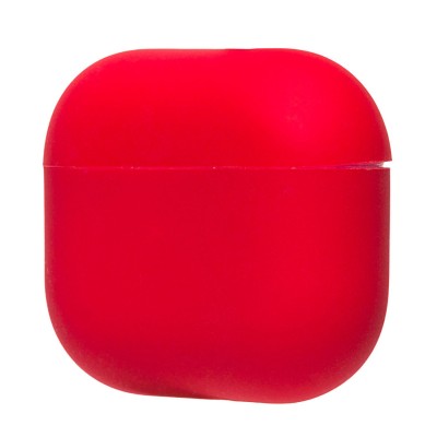 Чехол для кейса Apple AirPods (3-го поколения) (Красный) Soft touch