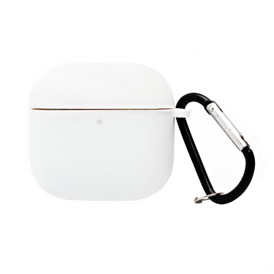 Чехол для кейса Apple AirPods (4-го поколения) (Белый) Soft touch