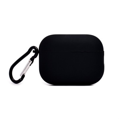 Чехол для кейса Apple AirPods Pro 3 (Черный) Soft touch