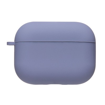 Чехол для кейса Apple AirPods Pro 3 (Черничный) Soft touch