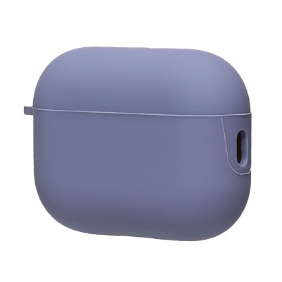 Чехол для кейса Apple AirPods Pro 3 (Черничный) Soft touch