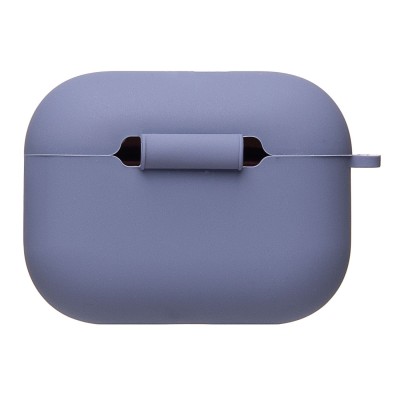 Чехол для кейса Apple AirPods Pro 3 (Черничный) Soft touch