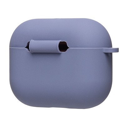 Чехол для кейса Apple AirPods Pro 3 (Черничный) Soft touch