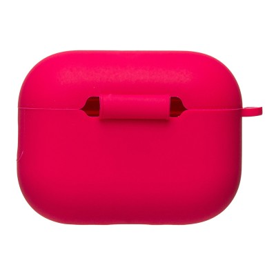 Чехол для кейса Apple AirPods Pro 3 (Бордовый) Soft touch