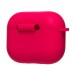 Чехол для кейса Apple AirPods Pro 3 (Бордовый) Soft touch