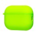 Чехол для кейса Apple AirPods Pro 3 (Зеленовато-желтый) Soft touch