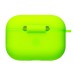 Чехол для кейса Apple AirPods Pro 3 (Зеленовато-желтый) Soft touch