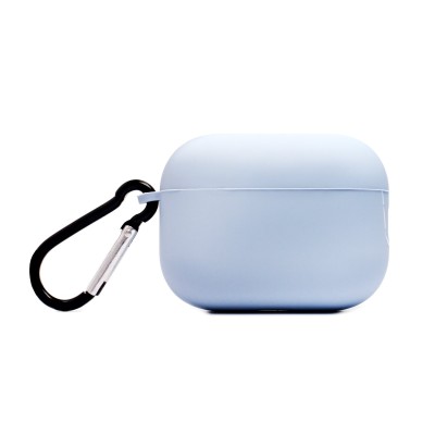 Чехол для кейса Apple AirPods Pro 3 (Светло-синий) Soft touch