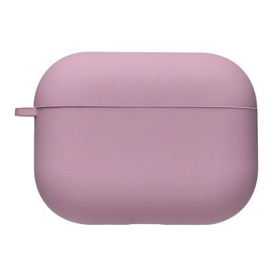 Чехол для кейса Apple AirPods Pro 3 (Светло-фиолетовый) Soft touch