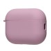 Чехол для кейса Apple AirPods Pro 3 (Светло-фиолетовый) Soft touch
