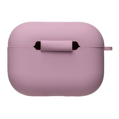 Чехол для кейса Apple AirPods Pro 3 (Светло-фиолетовый) Soft touch