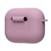 Чехол для кейса Apple AirPods Pro 3 (Светло-фиолетовый) Soft touch
