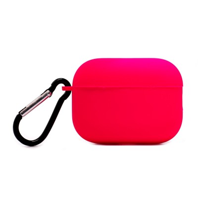 Чехол для кейса Apple AirPods Pro 3 (Розовый) Soft touch