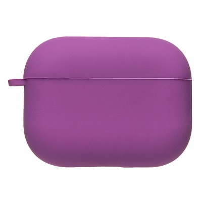 Чехол для кейса Apple AirPods Pro 3 (Фиолетовый) Soft touch