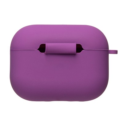 Чехол для кейса Apple AirPods Pro 3 (Фиолетовый) Soft touch