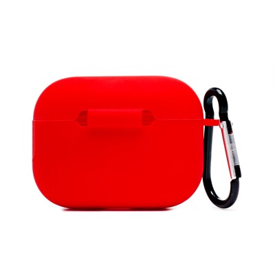 Чехол для кейса Apple AirPods Pro 3 (Красный) Soft touch