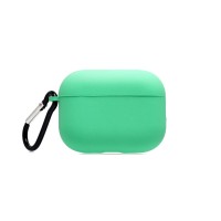 Чехол для кейса Apple AirPods Pro 3 (Мятно-зеленый) Soft touch