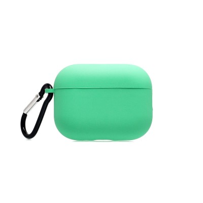 Чехол для кейса Apple AirPods Pro 3 (Мятно-зеленый) Soft touch