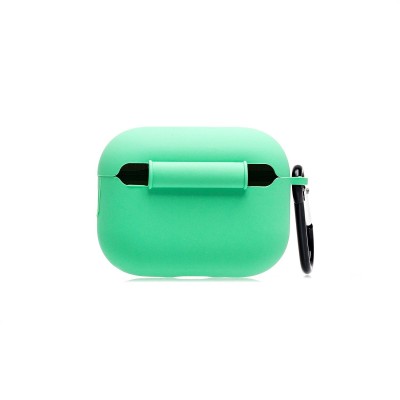 Чехол для кейса Apple AirPods Pro 3 (Мятно-зеленый) Soft touch