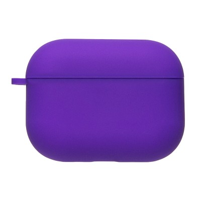 Чехол для кейса Apple AirPods Pro 3 (Фиолетовый) Soft touch