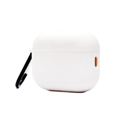 Чехол для кейса Apple AirPods Pro 3 (Белый) Soft touch