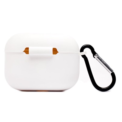 Чехол для кейса Apple AirPods Pro 3 (Белый) Soft touch