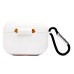Чехол для кейса Apple AirPods Pro 3 (Белый) Soft touch